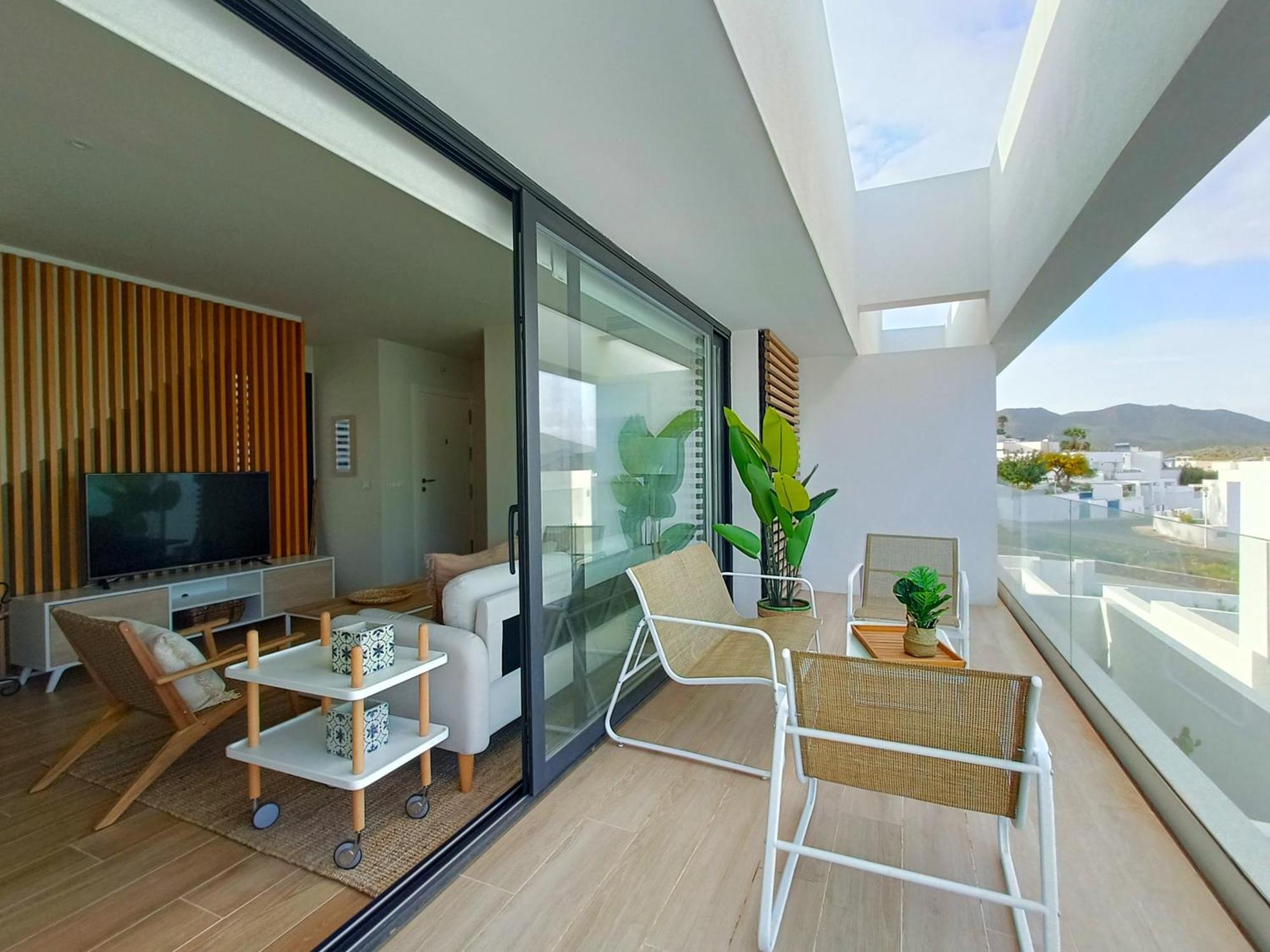 San Jose Suites 3 Hab, Piscina, Solarium Y Wifi Almería Kültér fotó
